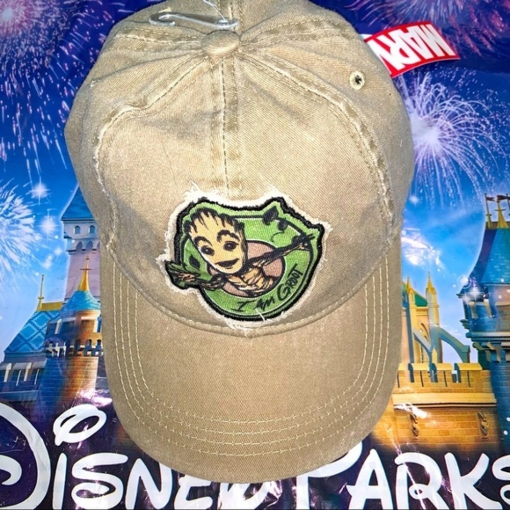 Disney Guardians Of The Galaxy I Am Groot Hat